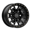 KMC KM718 Summit 16x8 6x139.7 S-BLK - KM71868068700