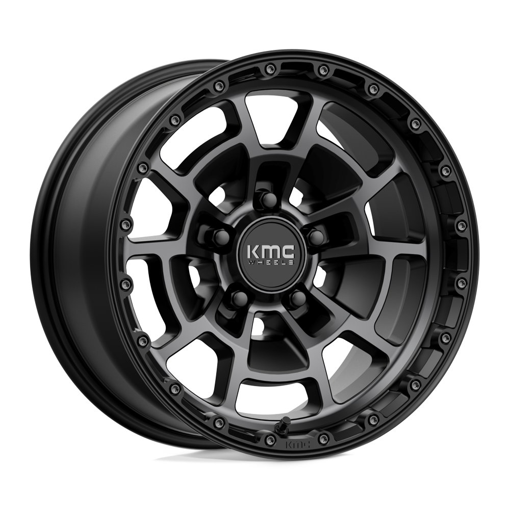 KMC KM718 Summit 17x8.5 5x127 S-BLK GTCC - KM71878550400