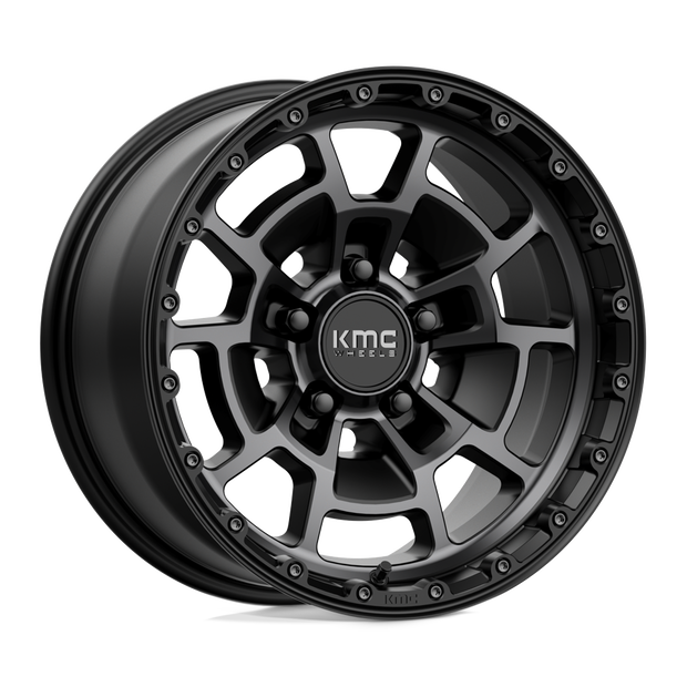 KMC KM718 Summit 17x8.5 5x127 S-BLK GTCC - KM71878550400
