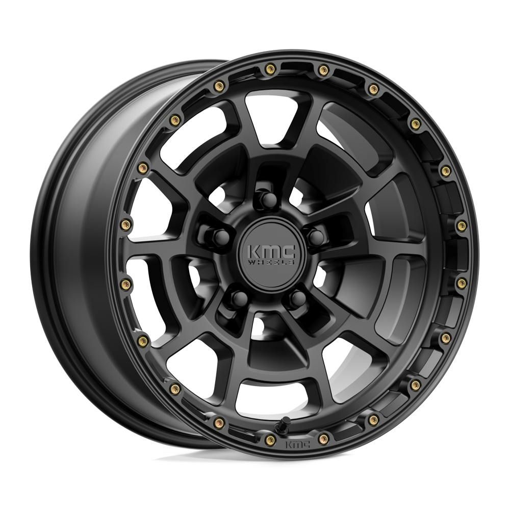 KMC KM718 Summit 17x8.5 5x127 S-BLK - KM71878550700