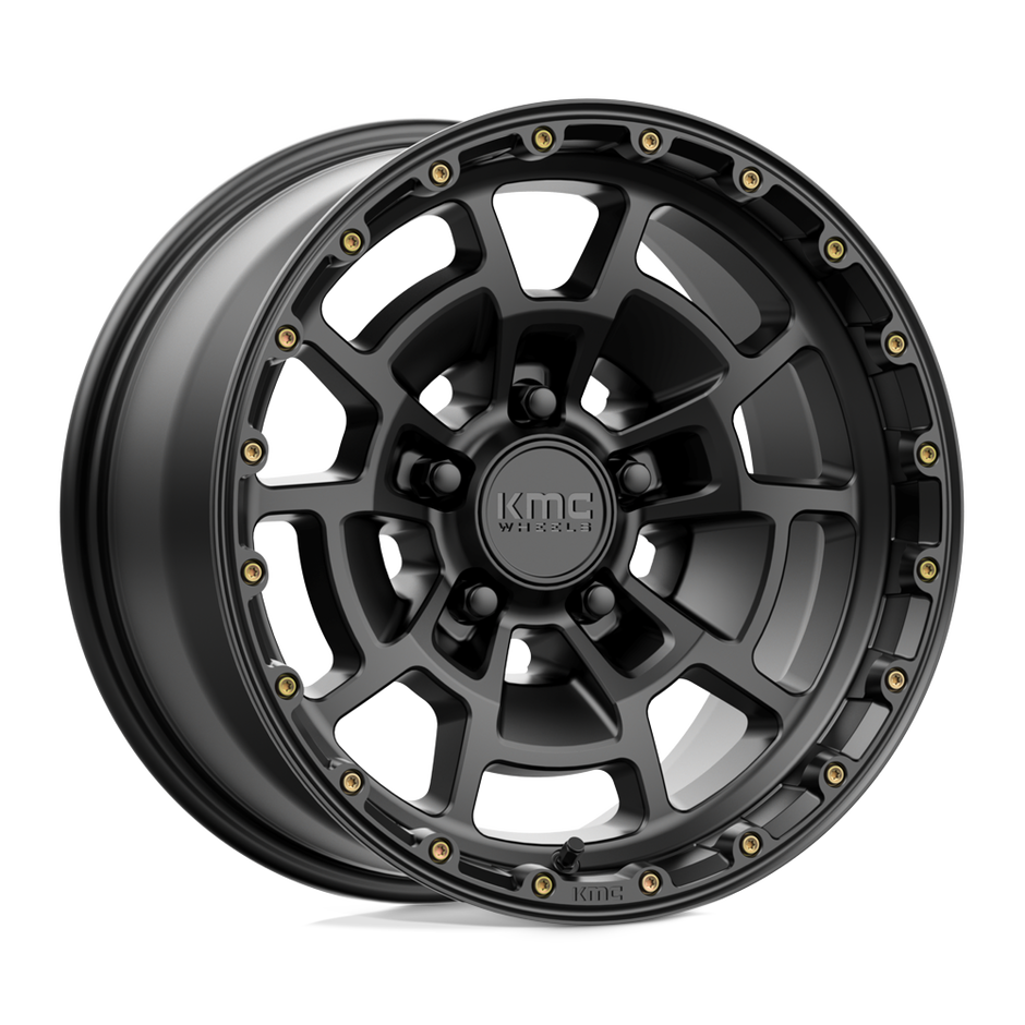 KMC KM718 Summit 17x8.5 5x127 S-BLK - KM71878550700