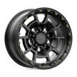 KMC KM718 Summit 17x8.5 5x127 S-BLK - KM71878550700