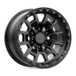 KMC KM718 Summit 17x8.5 6x135 S-BLK - KM71878563700
