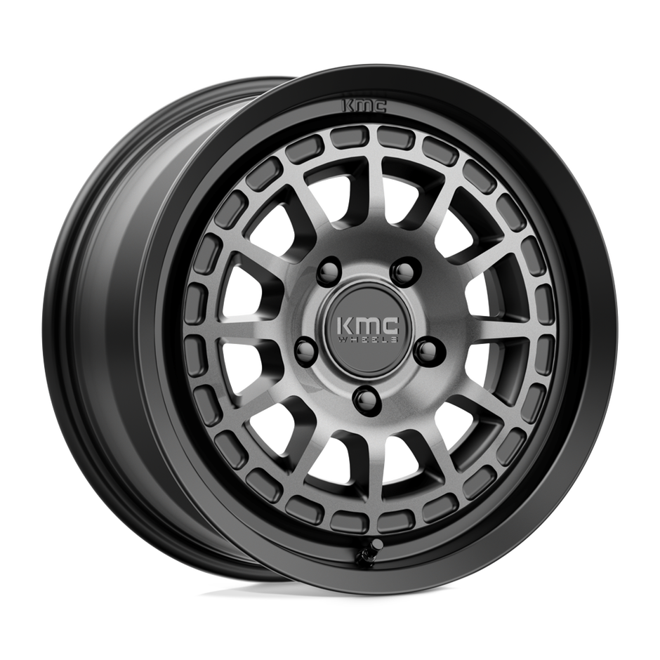 KMC KM719 Canyon 17x8 5x114.3 S-BLK GTCC - KM71978012435