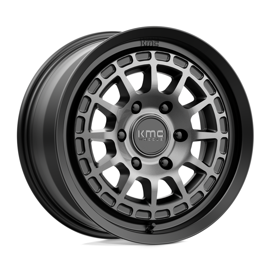 KMC KM719 Canyon 17x8 6x139.7 S-BLK GTCC - KM71978062435