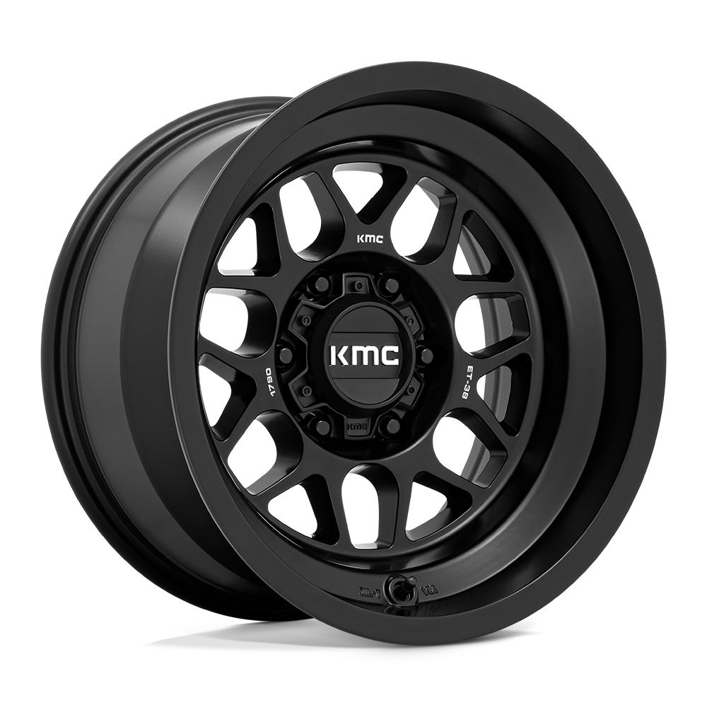 KMC KM725 Terra 17x9 6x139.7 S-BLK - KM725MX17906838N