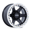 KMC KM238 Vi Beadlock 20x10 5x127 S-BLK-MACH - KM238MD20105048N
