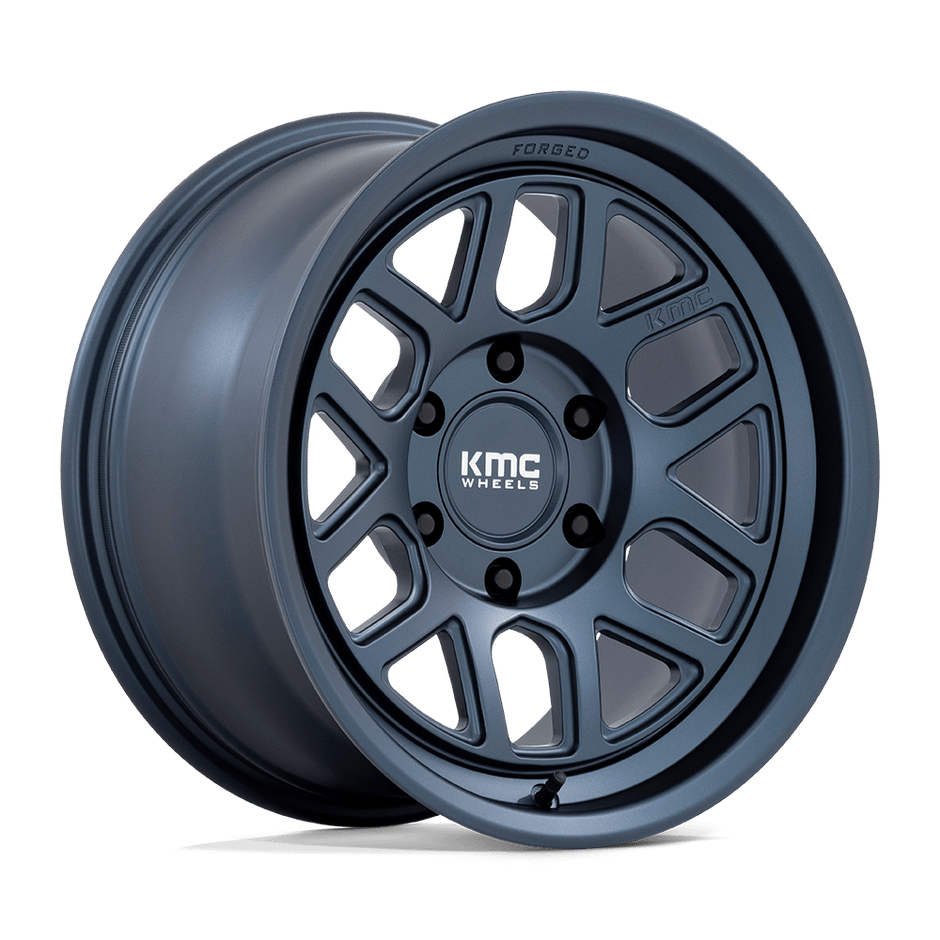 KMC KM446 Mesa Forged Monoblock 17x8.5 6x135 MTL-BLUE - KM446LX17856300