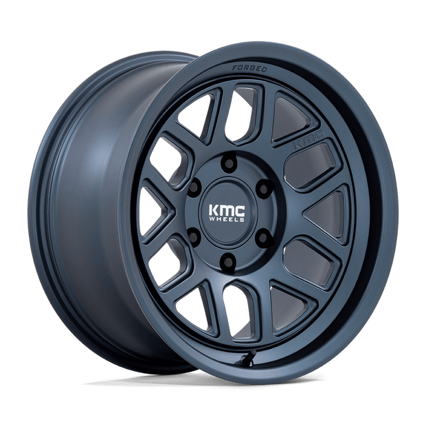 KMC KM446 Mesa Forged Monoblock 17x8.5 6x135 MTL-BLUE - KM446LX17856300