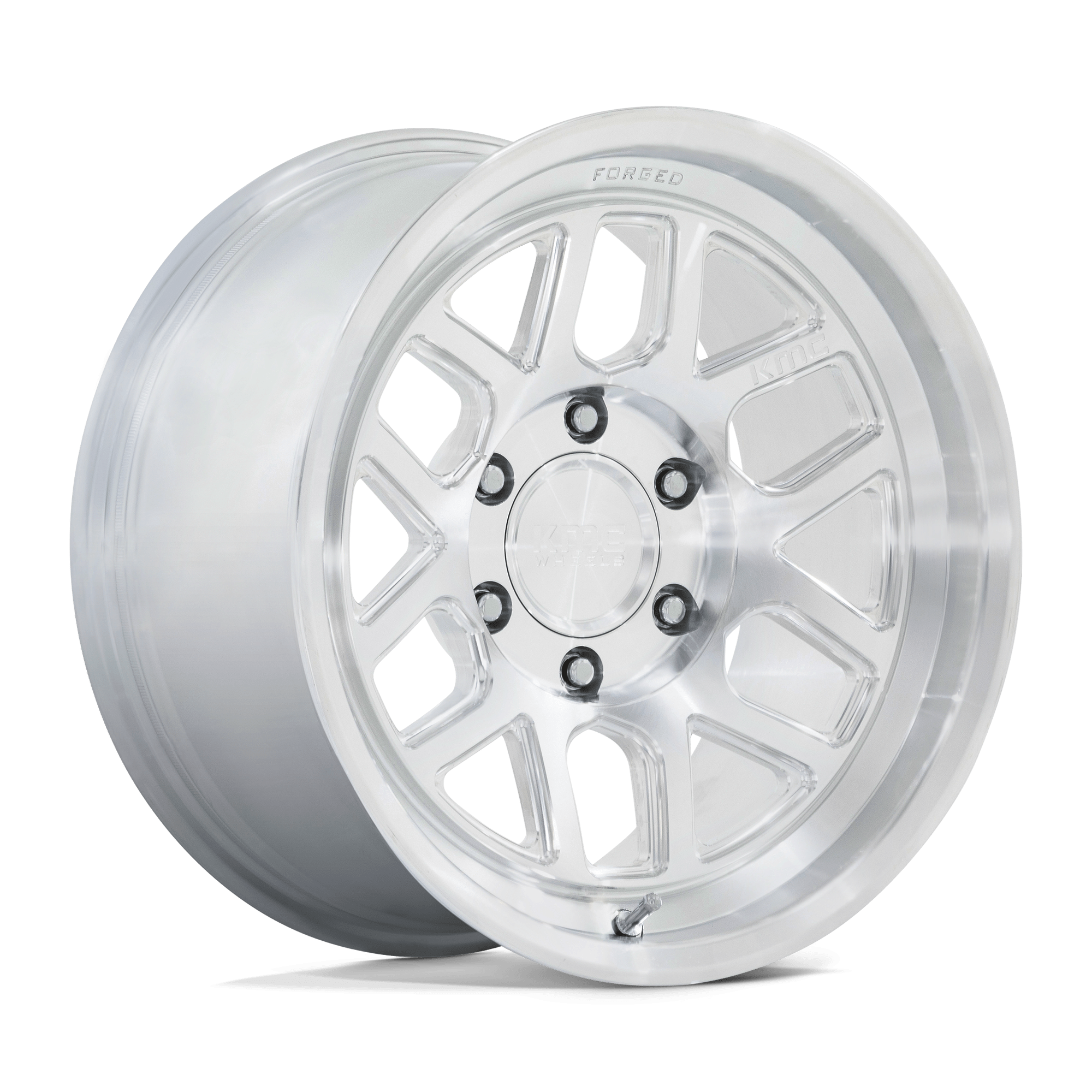KMC KM446 Mesa Forged Monoblock 17x8.5 6x139.7 RAW-MACH - KM446DX17856810N