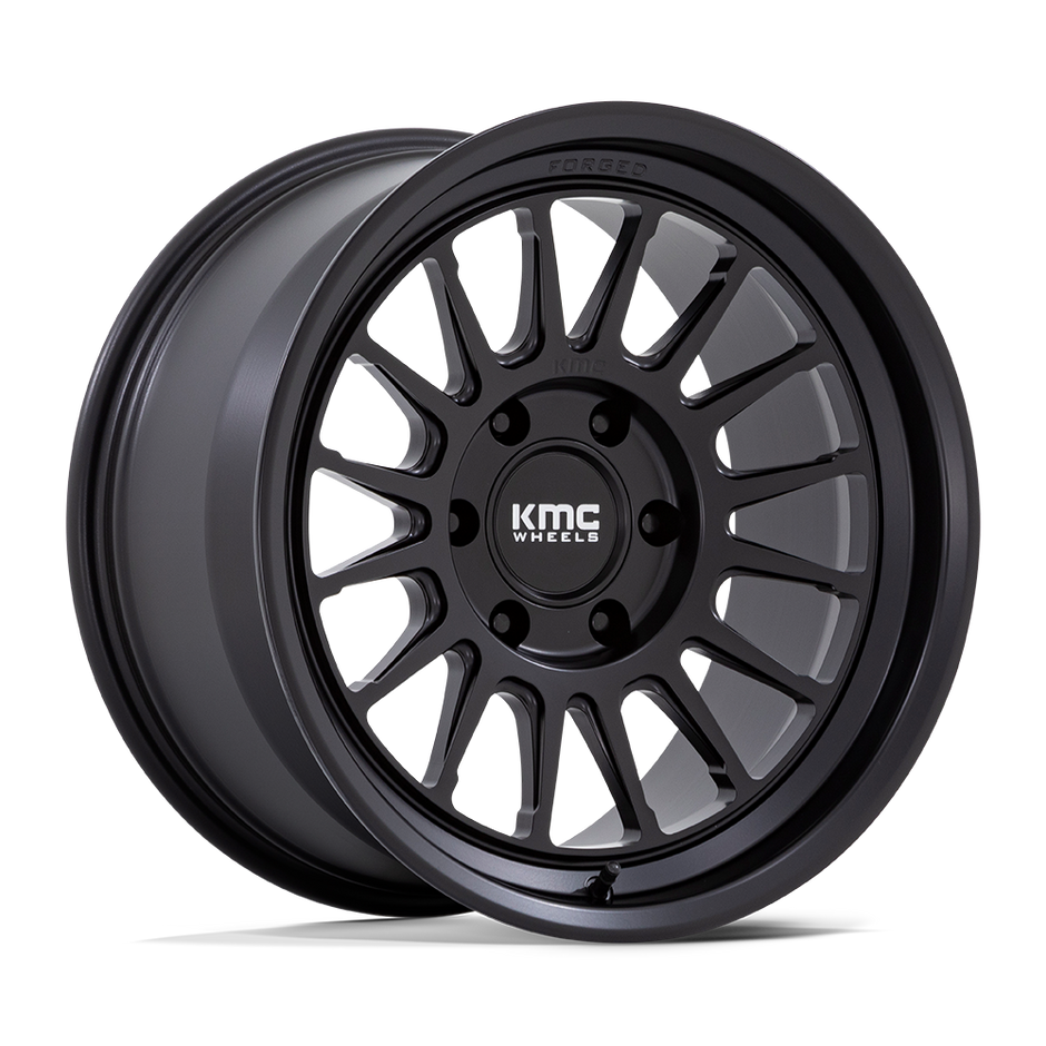 KMC KM447 Impact Forged Monoblock 18x9 6x139.7 S-BLK - KM447MX18906812N
