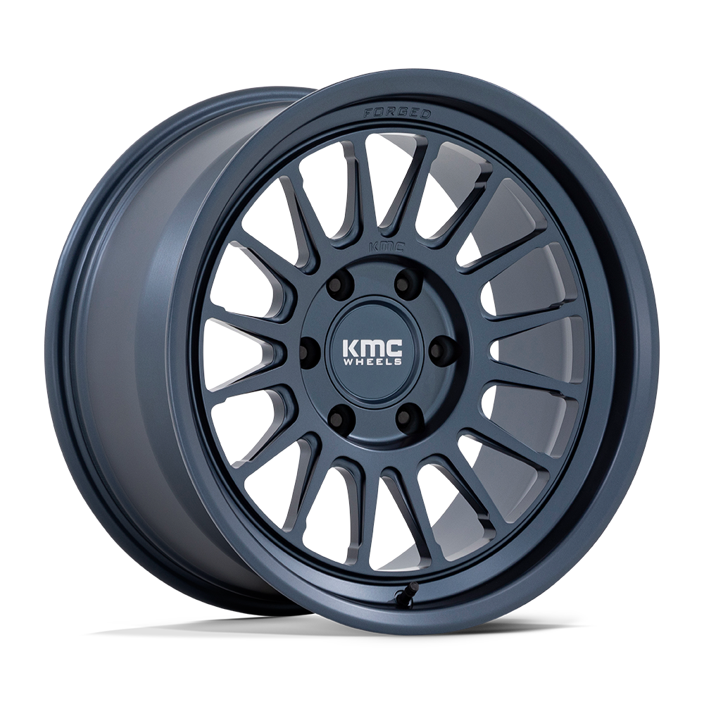 KMC KM447 Impact Forged Monoblock 17x8.5 6x135 MTL-BLUE - KM447LX17856300