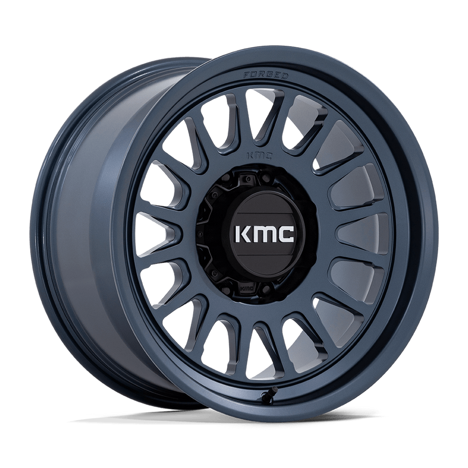 KMC KM452 Impact Forged Monoblock 18x9 8x180 MTL-BLUE - KM452LX18908818