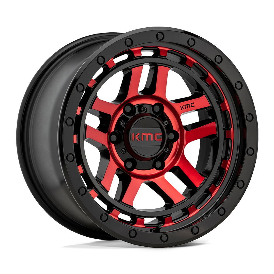 KMC KM540 Recon 17x8.5 6x139.7 G-BLK MCH RTCC - KM54078568918