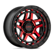 KMC KM540 Recon 17x9 5x127 G-BLK MCH RTCC - KM54079050912N