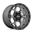 KMC KM541 Dirty Harry 17x9 6x139.7 S-GRY BLK-LP - KM54179068912N