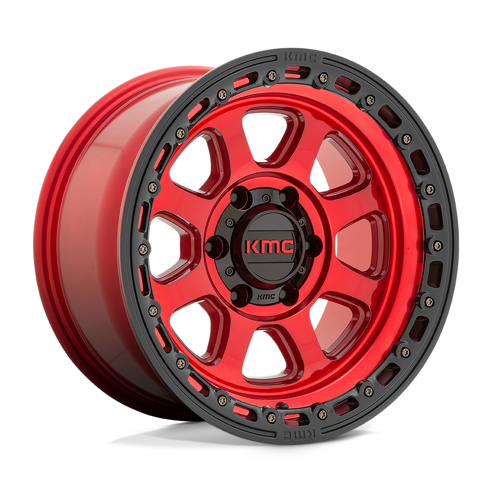 KMC KM548 Chase 20x9 8x180 C-RED BLK-LP - KM54829088918