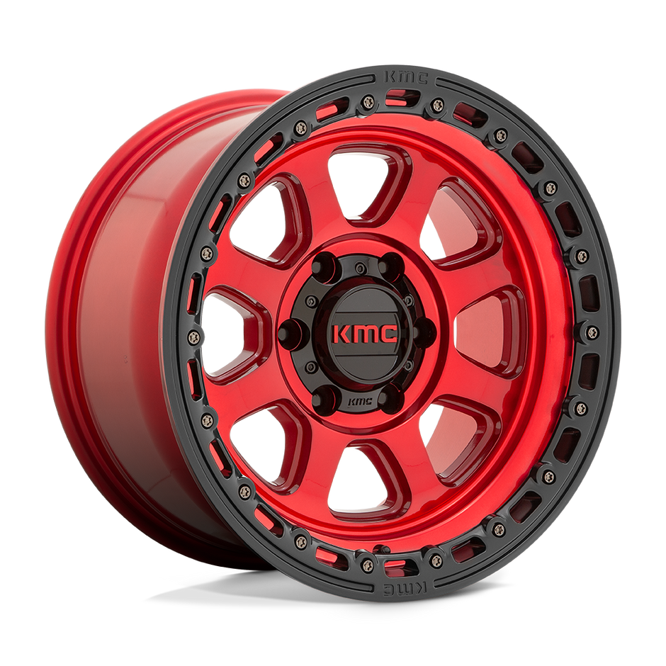 KMC KM548 Chase 20x9 8x180 C-RED BLK-LP - KM54829088918