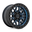 KMC KM549 Grs 17x9 5x127 MN-BLUE GBLK-LP - KM54979050912N