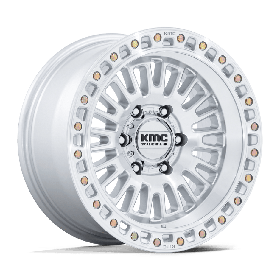KMC KM554 Aztec 17x8.5 6x139.7 G-SLV-MCH - KM554SD17856800