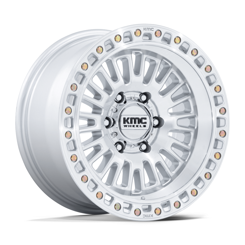 KMC KM554 Aztec 17x8.5 6x135 G-SLV-MCH - KM554SD17856300