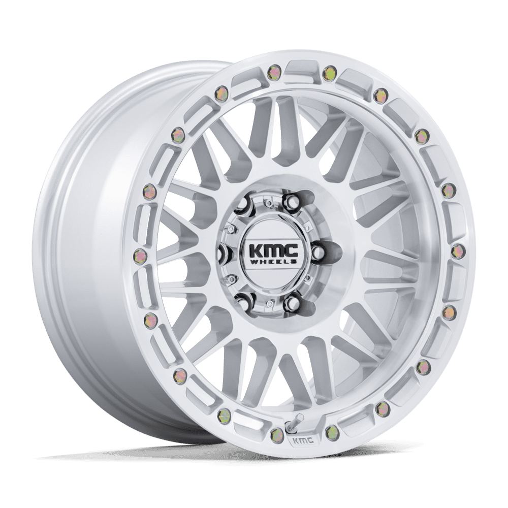 KMC KM555 Attack 17x8.5 5x127 G-SLV-MCH - KM555SD17855010N