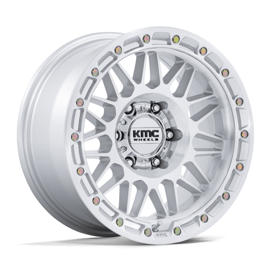 KMC KM555 Attack 17x8.5 6x139.7 G-SLV-MCH - KM555SD17856800