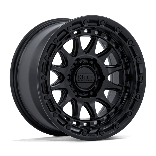 KMC KM556 Crux 17x8.5 6x139.7 BLK-OUT - KM556MX17856800
