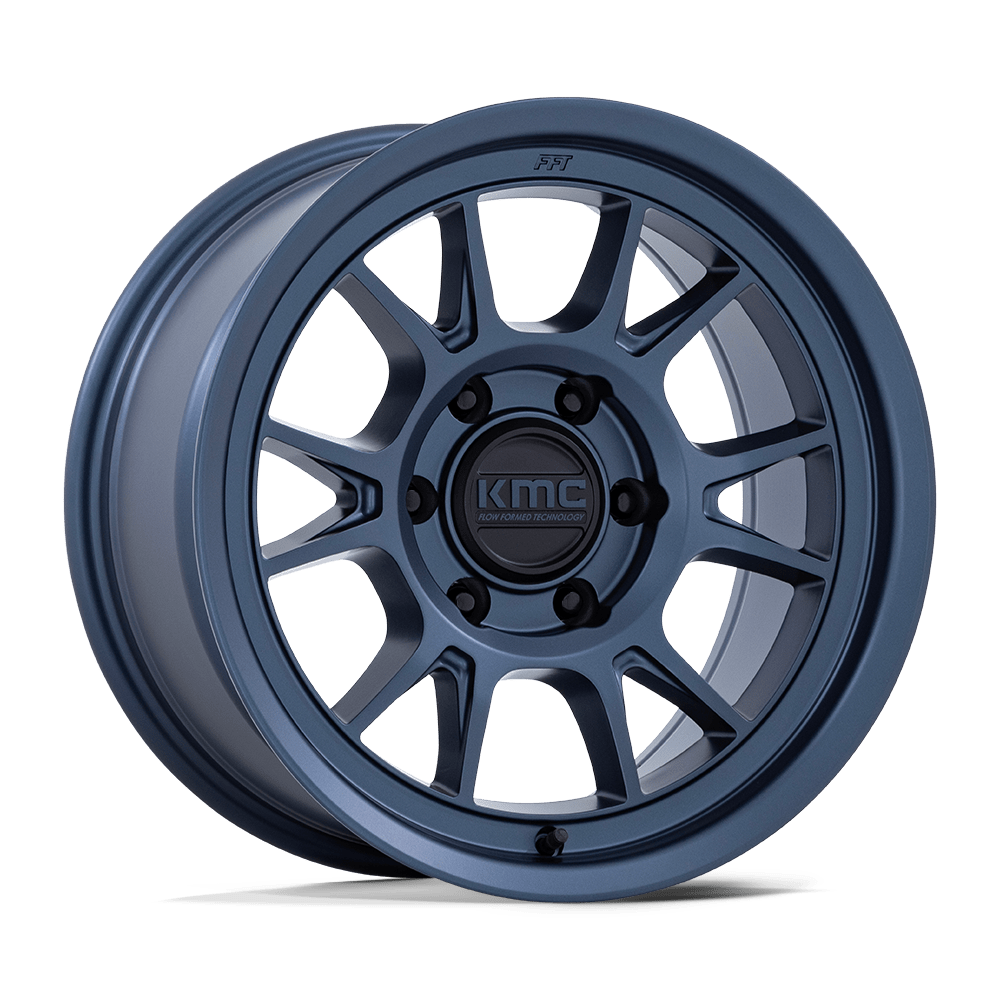 KMC KM729 Range 17x8.5 5x127 MTL-BLUE - KM729LX17855010N