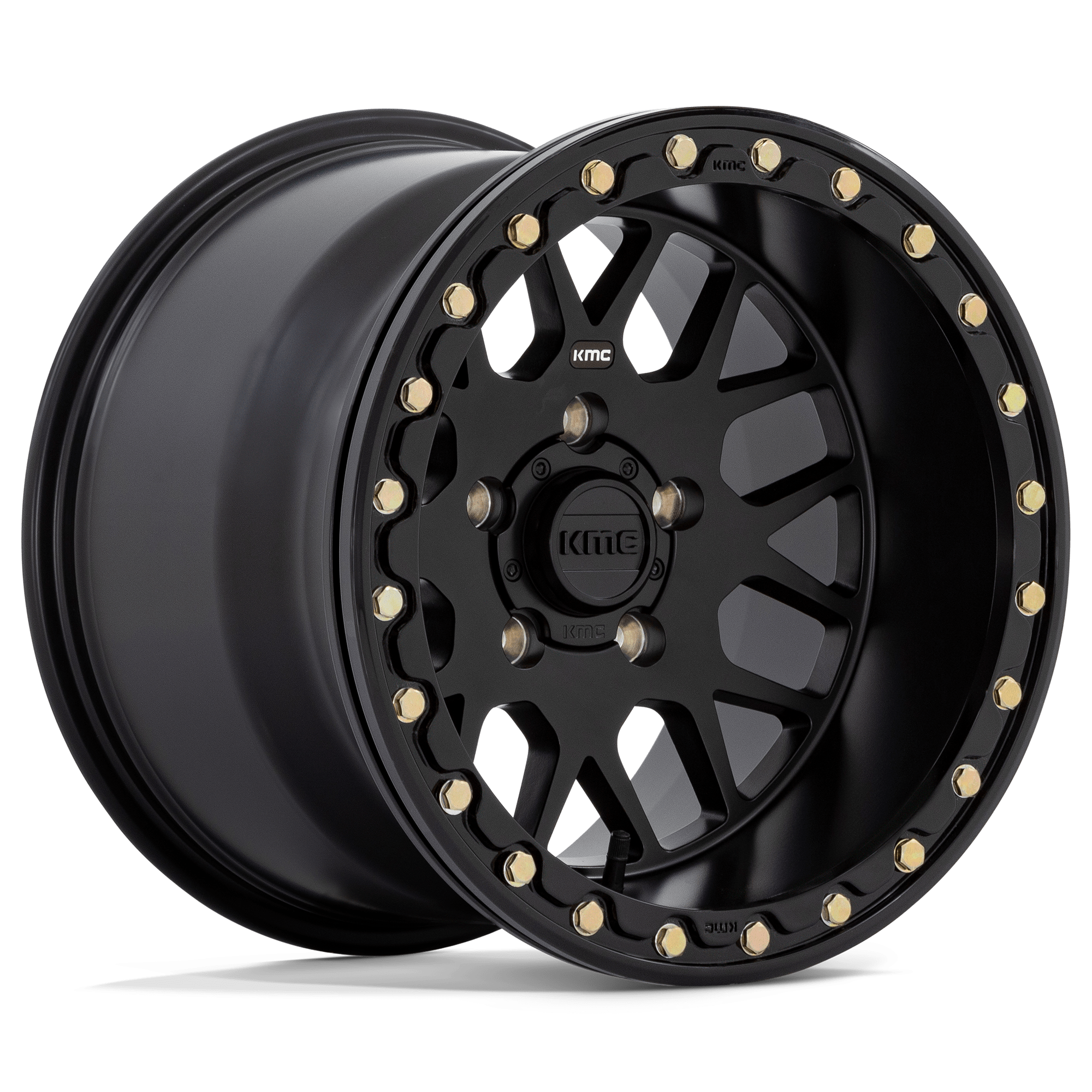 KMC Powersports KS235 Grenade UTV Beadlock 14x10 4x156 S-BLK - KS23541044700