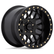 KMC Powersports KS235 Grenade UTV Beadlock 15x6 4x137 S-BLK - KS23556048738