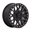 KMC Powersports KS235 Grenade UTV Beadlock 15x6 5x114.3 S-BLK - KS23556012738
