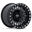 KMC Powersports KS242 Aztec UTV Beadlock 15x7 5x114.3 G-BLK-MILL - KS242BE15701238
