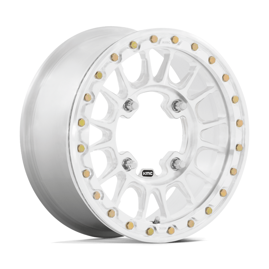 KMC Powersports KS436 Impact Forged UTV Beadlo 15x6 6x139.7 RAW-MCH-FRG - KS436DX15606238