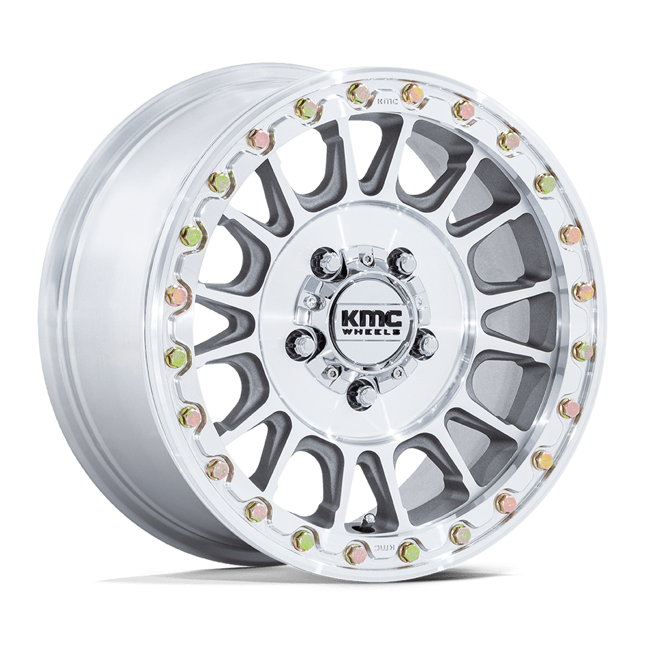 KMC Powersports KS239 Impact UTV Beadlock 15x10 4x156 MACH - KS239DX15104400