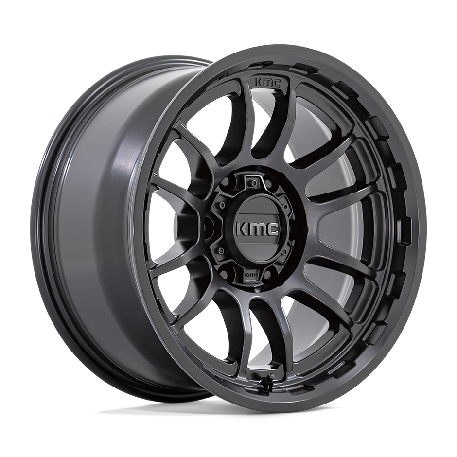 KMC KM727 Wrath 17x8.5 5x127 S-BLK - KM727MX17855010N