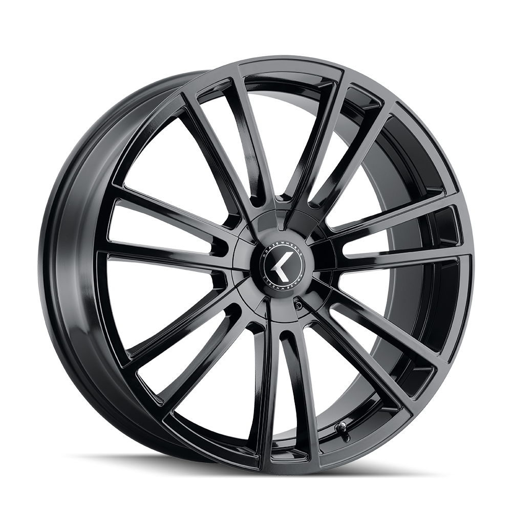 KRAZE SPECTRA 183 GLOSS BLACK 18X8 5-110/5-127 40MM 72.62MM