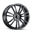 KRAZE SPECTRA 183 GLOSS BLACK 20X8.5 5-108/5-114.3 38MM 72.62MM