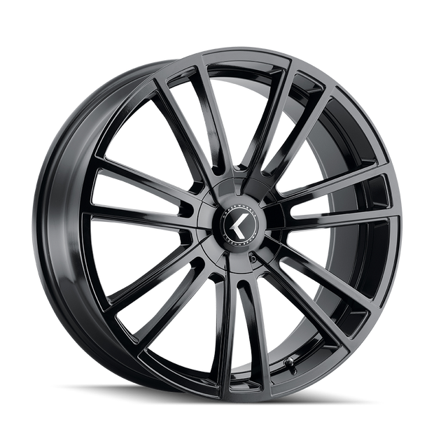 KRAZE SPECTRA 183 GLOSS BLACK 18X8 5-115/5-120 40MM 74.1MM - KR183-8818GB40