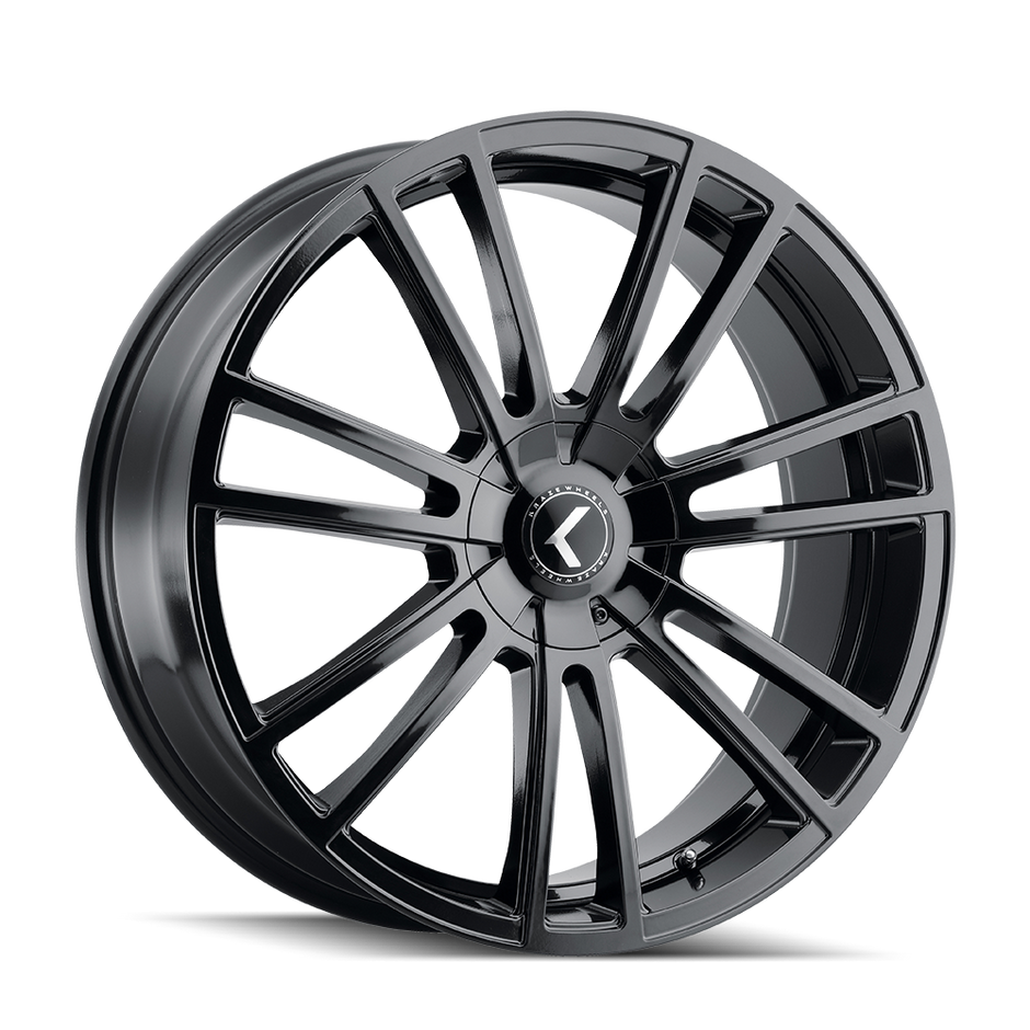 KRAZE SPECTRA 183 GLOSS BLACK 22X8.5 5-114.3/5-120 38MM 74.1MM