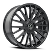 KRAZE DOUBLE DOWN KR185 GLOSS BLACK 22X8.5 5-114.3/5-120 38MM 73MM