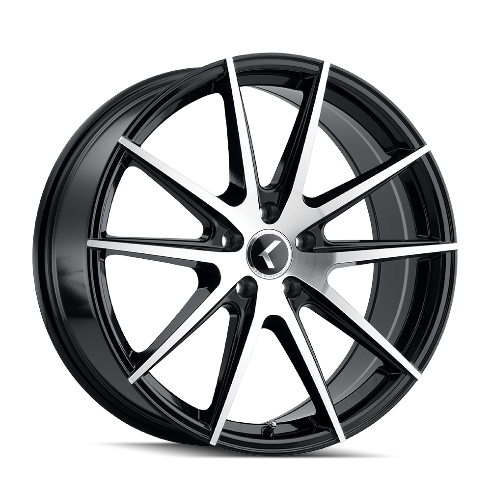 KRAZE TURISMO KR193 GLOSS BLACK 17X8 5-108 38MM 63.5MM