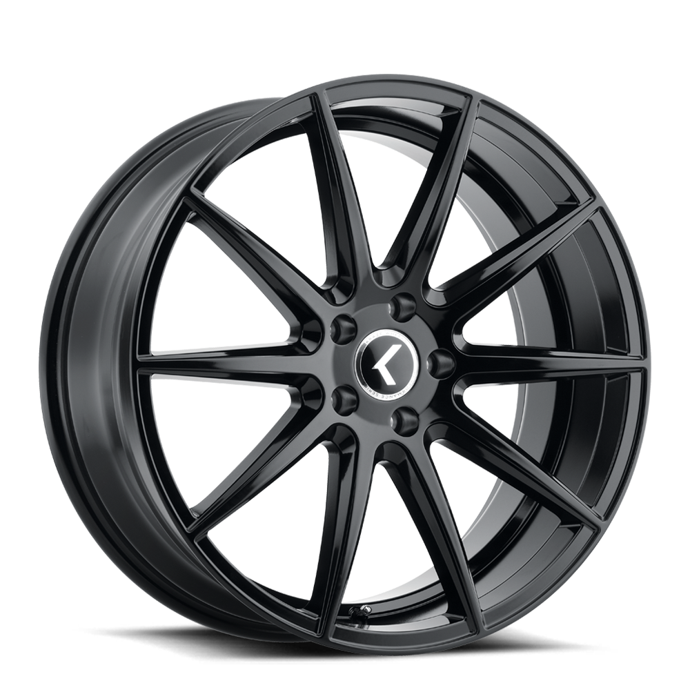 KRAZE KR194 COSMOS GLOSS BLACK 18X8 5-108 40MM 63.5MM