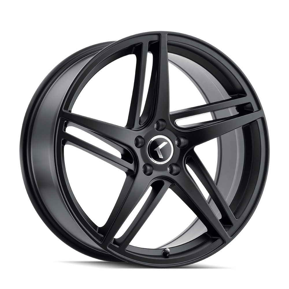 KRAZE KR195 MILANO SATIN BLACK 20X8.5 5-112 38MM 66.56MM