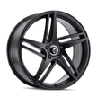 KRAZE KR195 MILANO SATIN BLACK 20X8.5 5-112 38MM 66.56MM