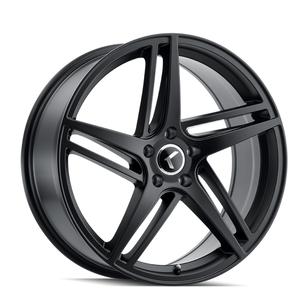 KRAZE KR195 MILANO SATIN BLACK 20X8.5 5-112 38MM 66.56MM - KR195-2845B38