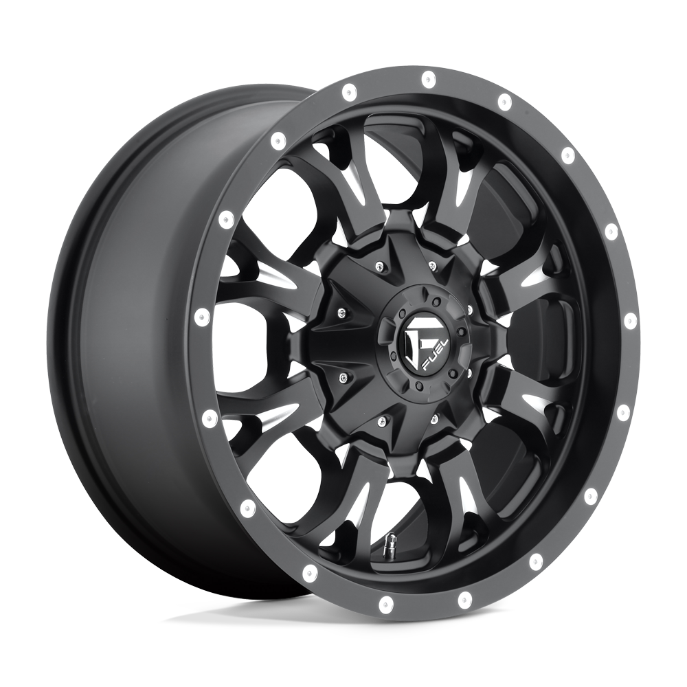 Fuel 1PC D517 Krank 17x9 6x135/6x139.7 MT-BLK-MIL - D51717909845