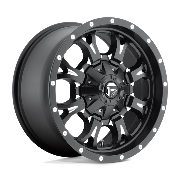 Fuel 1PC D517 Krank 20x10 8x165.1 MT-BLK-MIL - D51720008245