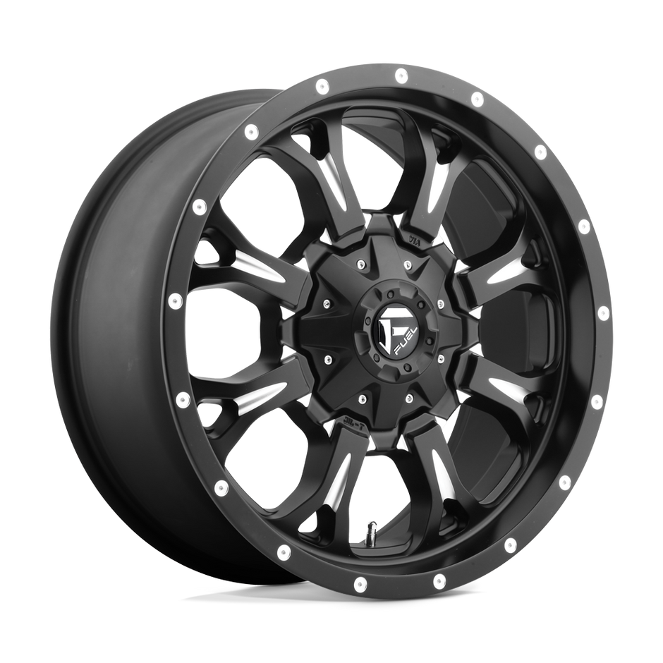 Fuel 1PC D517 Krank 20x9 6x135/6x139.7 MT-BLK-MIL - D51720909857