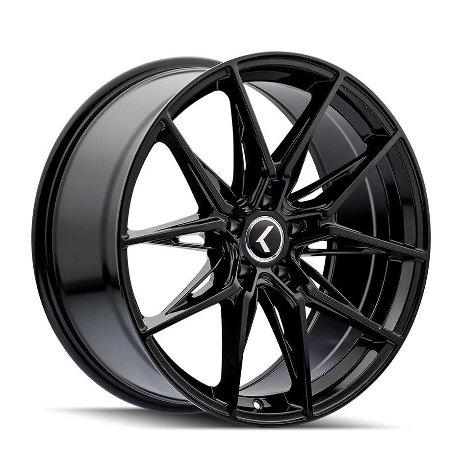 KRAZE EVOLVE KR196 GLOSS BLACK 19X8.5 5-114.3 35MM 73.1MM